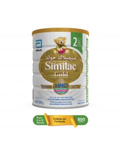 Similac Gold 2 HMO Follow-On Formula Milk For 6-12 Months 800 gm