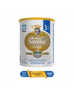 Similac Gold 3 HMO Growing-Up Formula Milk (1-3y) 1600 gm