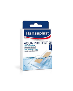 Hansaplast Aqua Protect 100% Waterproof Plaster 20 Pcs