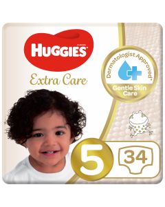 Huggies Extra Care 5 Value Pack 12-22 kg 34 Diapers
