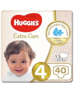Huggies Extra Care 4 Value Pack 8-14 kg 40 Diapers