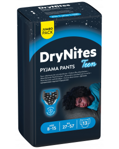 Drynites Pants for Boy 8-15 Years 27-57 Kg 13 pants