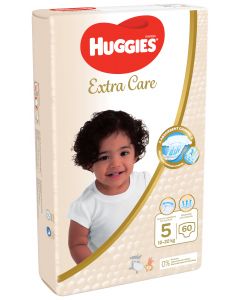 Huggies Extra Care 5 Jumbo 15-22 Kg 60 Diapers
