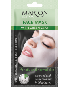 Marion MASK with green clay