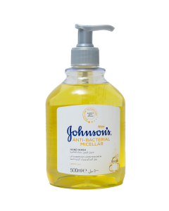 Johnson Hand Wash Anti Bac Micellar Lemon 500ml