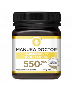 550+ Monofloral Manuka Honey 250g