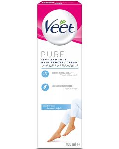 Veet Pure Legs &Body Hair Removal Cream 100ml