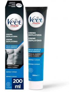 Veet Men Hair Removal Cream Sensitive Skin 200ml