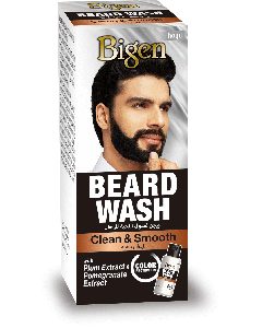 Bigen Beard Wash Clean & Smooth 30ml