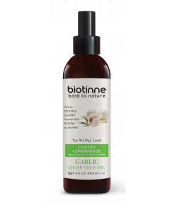 Biotinne Garlic & Hemp Seed Oil Leave in Conditioner