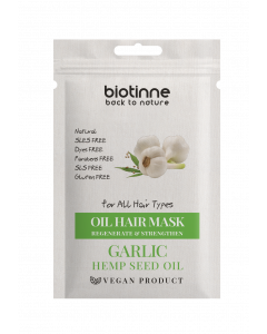 Biotinne Garlic & Hemp Seed Oil Oil Hair Treatment