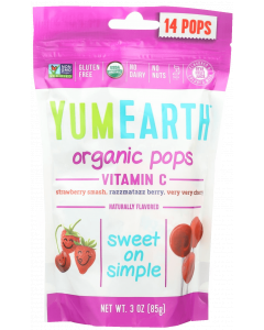 YumEarth Organic Pops Vitamin C 14 Pops