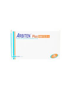 Arbiten Plus 160 Mg/ 12.5 Mg 30 Tab