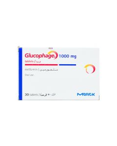 Glucophage 1000 Mg 30 Tab