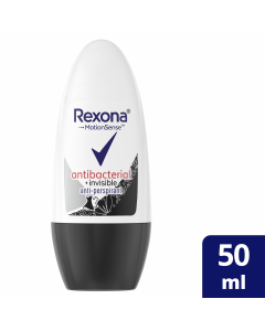 Rexona Women Antiperspirant Roll On Antibacterial Invisible 50ml