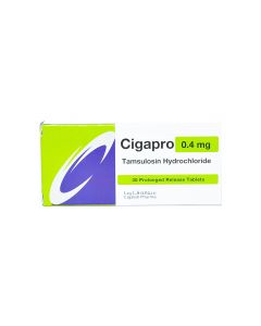 Cigapro Prostate treatment 0.4 Mg Prolonged Release 30 Tabs