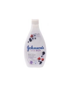 Johnson Vita-Rich Replenishing Body Lotion with raspberry extract 400 ml