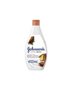 Johnson Vita-Rich Nourishing Body Lotion with cocoa butter 400ml