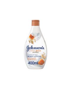 Johnson Vita-Rich Comforting Body Lotion with yogurt, honey & oats 400ml