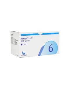 Novofine Needle 31 G 0.25 X 6 Mm