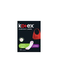 Kotex Liner Long Sanitary Pads 30 Sanitary Pads