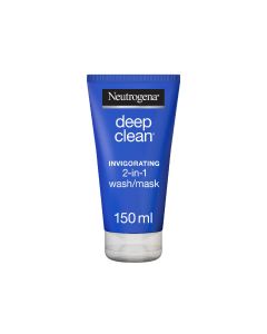Neutrogena Deep Clean Invigorating 2-in-1 Face Wash Mask 150 ml