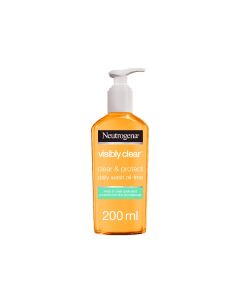 Neutrogena Visibly Clear Clear & Protect Daily Face Wash 200 ml