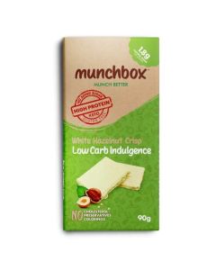Munchbox Protein Tablets White Hazelnut Crisp 90gm