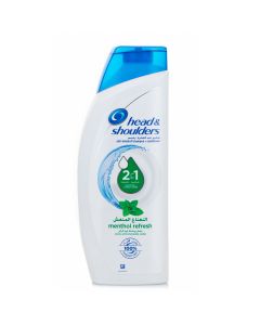 Head & Shoulders Menthol Refresh 2in1 Anti-Dandruff Shampoo with Conditioner 540 ml