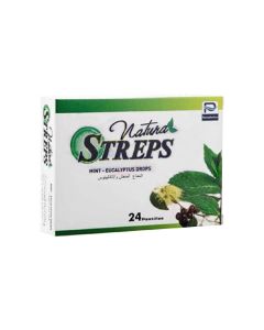 Natura Streps Mint & Eucalyptus 24 Tablets