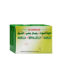 Nigella Royal Jelly & Garlic 30 Capsules