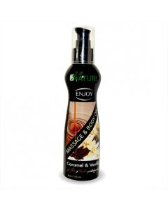 Enjoy Massage & Body Oil Caramel &Vanilla 175 ML