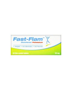 Fast-Flam 50 mg Tablet 20 pcs