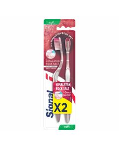 Signal Toothbrush Himalayan Rock Salt X 2, Extra Soft