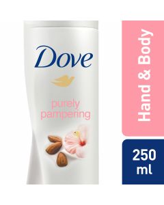 Dove Body Lotion Purely Pampering With Almond And Hibiscus 250 Ml