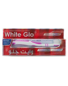 White Glo Professional Choice T.P 100 Ml + T.B