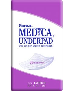 Sanita Clinica Underpads 90*60cm 20 pcs