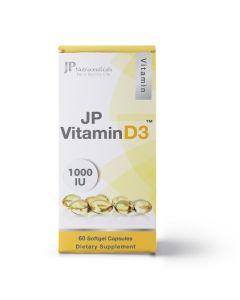 JP Vitamin D3 1000 IU 60 Cap