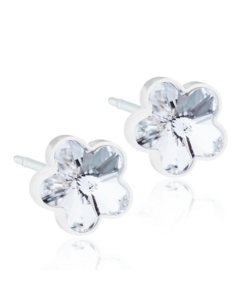 Blomdahl Earrings Flower Crystal MP